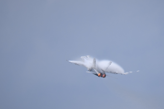 Steigflug mit Vollgas