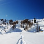 Spuren im Schnee