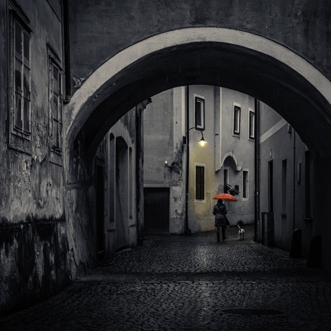 Dunkle Gasse