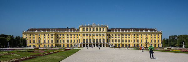 Schloss Schönbrunn Gartenansicht