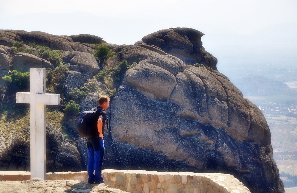 Beim Kloster Agia Triada / Thessalien / Griechenland - Meteora (2)