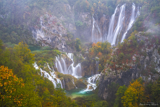 Plitvice im Nebel
