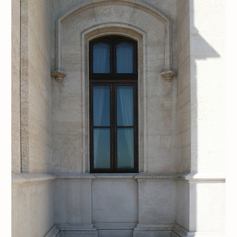Blaues Fenster