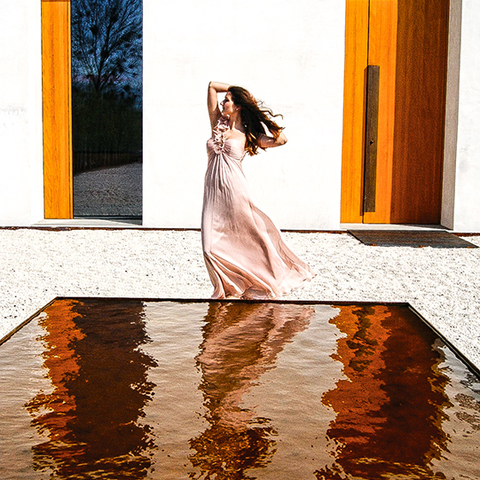 Girl in the wind