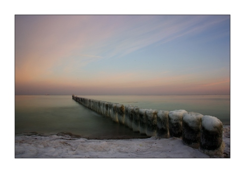 Winter an der Ostsee