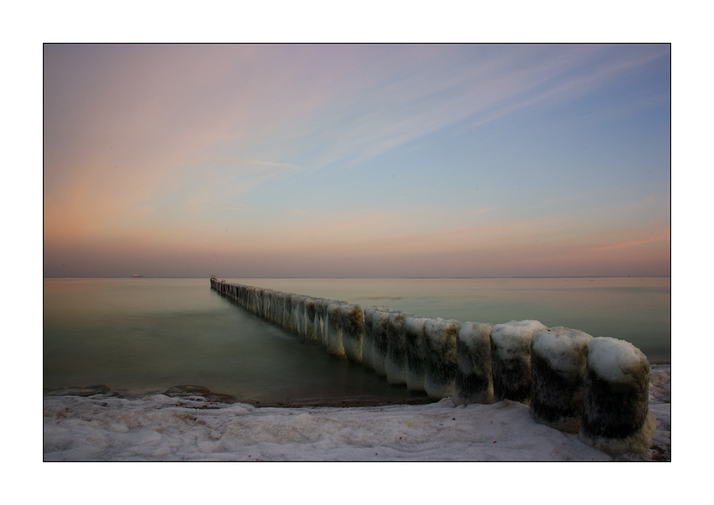 Winter an der Ostsee