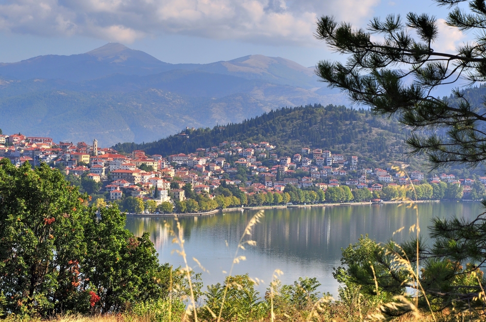 Kastoria-See / Westmakedonien / Griechenland