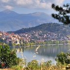 Kastoria-See / Westmakedonien / Griechenland
