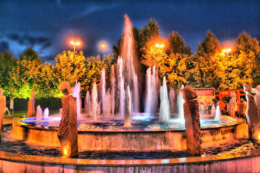 Brunnen im Europapark