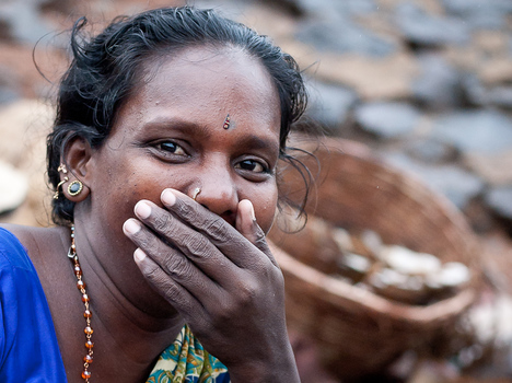 Chennai Fischmarkt - Indien
