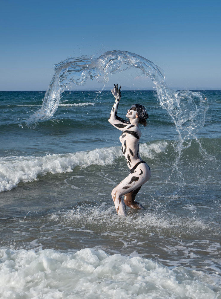 catching the waterbird