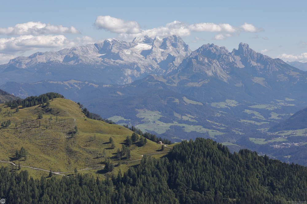Dachsteinblick mit Bischofsmütze
