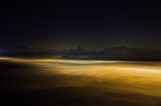 Nebel über Hallein II
