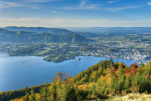 Blick auf Gmunden