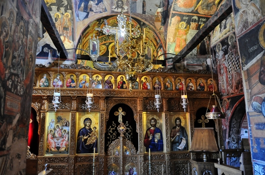 Klosterkirche - Agia Triada / Thessalien / Griechenland  - Meteora