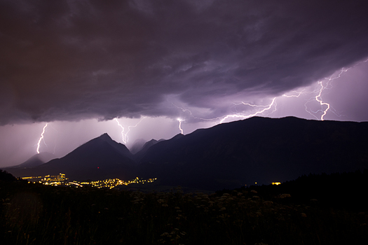 Kleines Gewitter